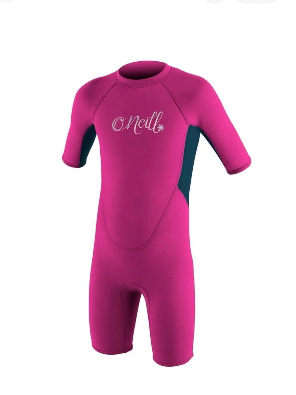 Kids 3 O'Neill Reactor toddler shorty wetsuit Youth 3t Berry/slate NEW ab1912